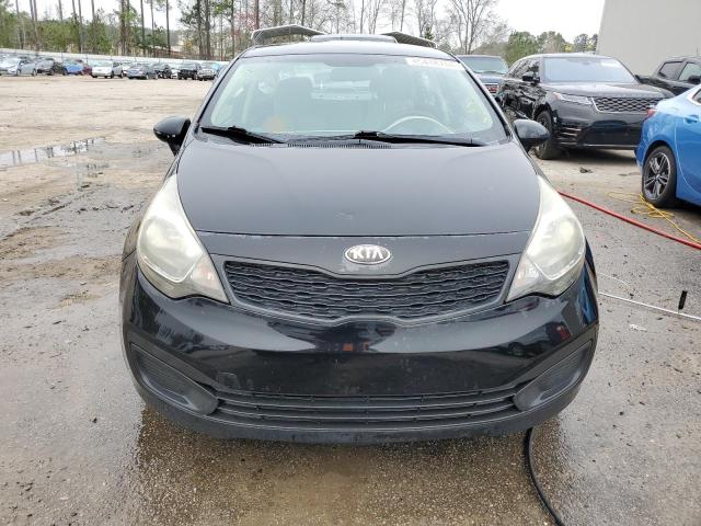 KNADM4A32D6293647 - 2013 KIA RIO LX BLACK photo 5