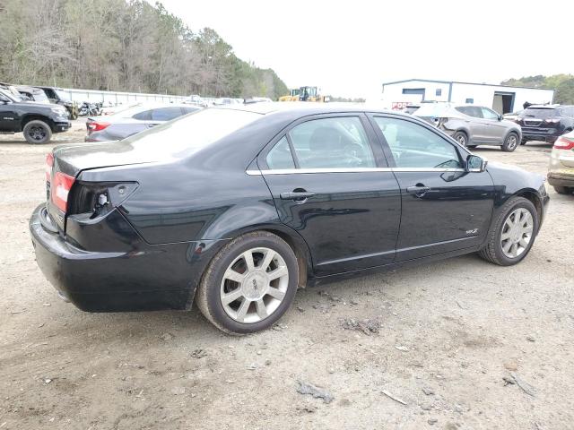 3LNHM26T98R610488 - 2008 LINCOLN MKZ BLACK photo 3