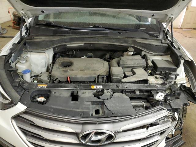 5NMZUDLB5HH034057 - 2017 HYUNDAI SANTA FE S WHITE photo 11