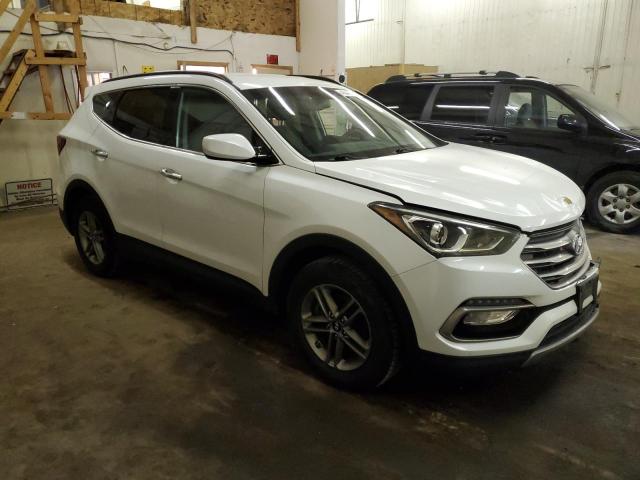 5NMZUDLB5HH034057 - 2017 HYUNDAI SANTA FE S WHITE photo 4