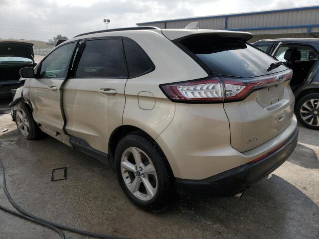 2FMPK3G91HBC26343 - 2017 FORD EDGE SE GOLD photo 2