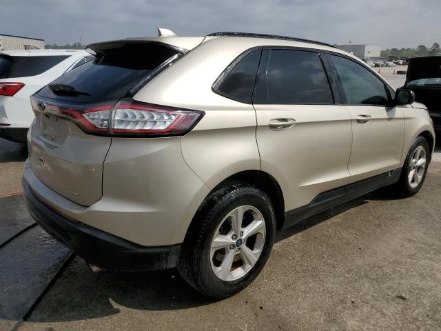 2FMPK3G91HBC26343 - 2017 FORD EDGE SE GOLD photo 3