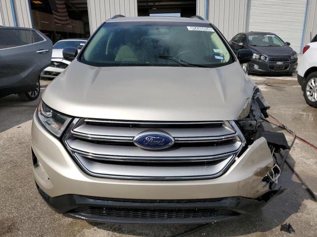 2FMPK3G91HBC26343 - 2017 FORD EDGE SE GOLD photo 5