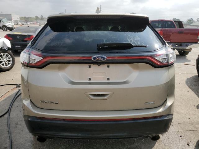 2FMPK3G91HBC26343 - 2017 FORD EDGE SE GOLD photo 6