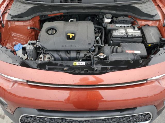 KNDJ23AU4L7002475 - 2020 KIA SOUL LX ORANGE photo 12