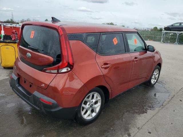 KNDJ23AU4L7002475 - 2020 KIA SOUL LX ORANGE photo 3