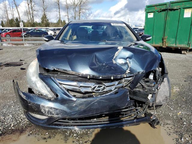 5NPEC4AC6BH261653 - 2011 HYUNDAI SONATA SE BLUE photo 5