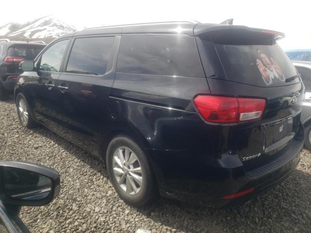 KNDMB5C1XG6090892 - 2016 KIA SEDONA LX BLACK photo 2