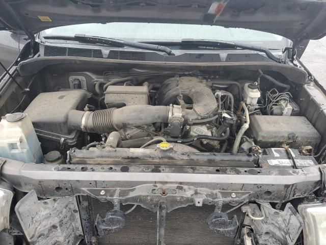 5TFRU5F18BX025960 - 2011 TOYOTA TUNDRA DOUBLE CAB SR5 GRAY photo 11