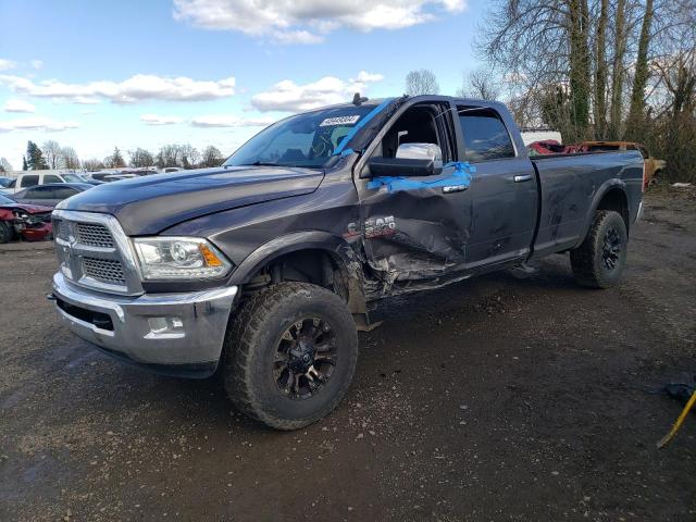 3C63R3JLXFG678120 - 2015 RAM 3500 LARAMIE GRAY photo 1