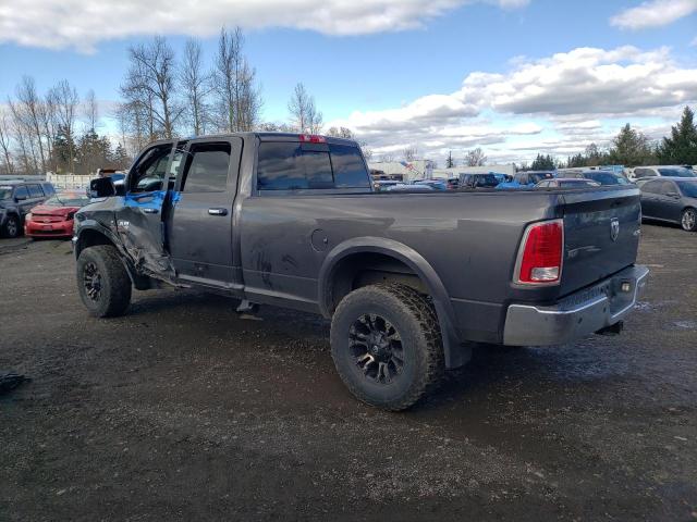 3C63R3JLXFG678120 - 2015 RAM 3500 LARAMIE GRAY photo 2