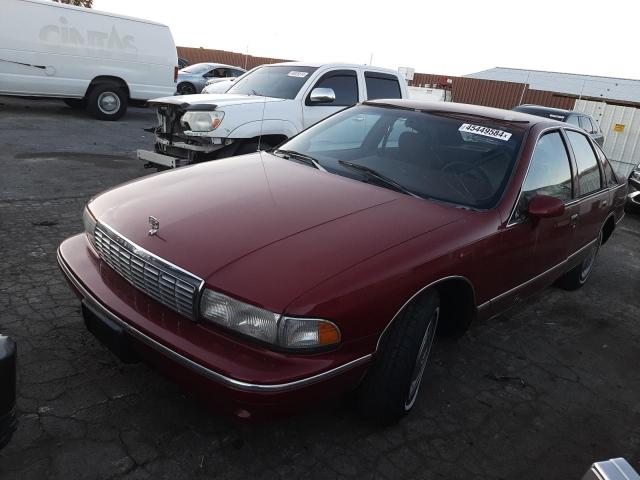 1G1BL53E6PR131422 - 1993 CHEVROLET CAPRICE CLASSIC BURGUNDY photo 1