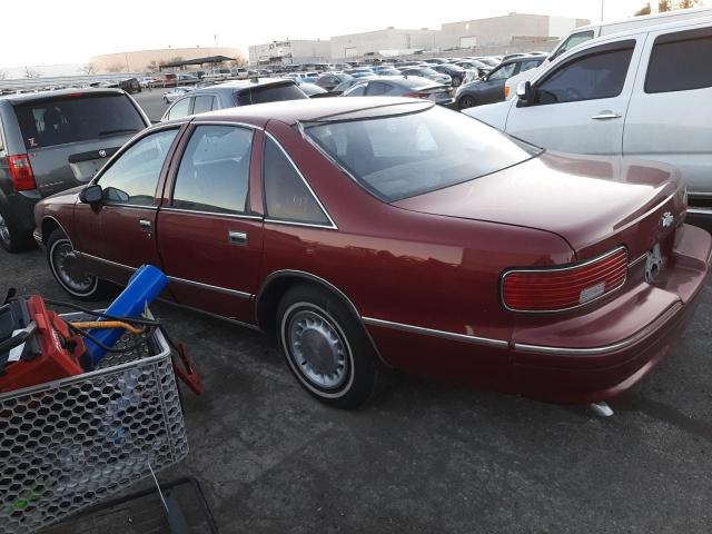 1G1BL53E6PR131422 - 1993 CHEVROLET CAPRICE CLASSIC BURGUNDY photo 2