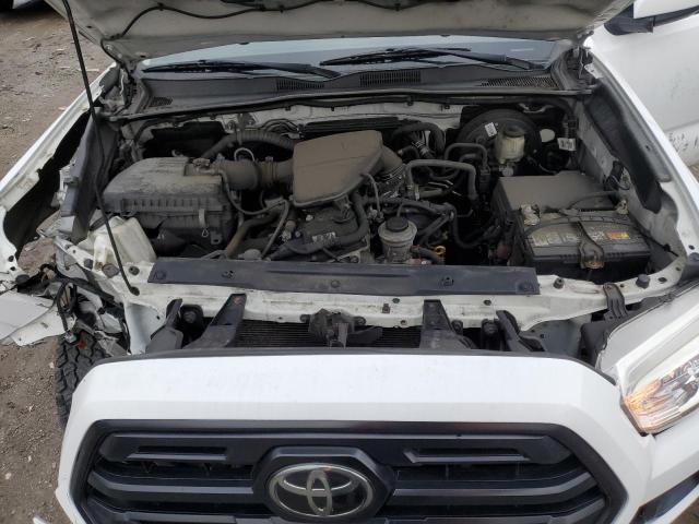 5TFRX5GN5JX109516 - 2018 TOYOTA TACOMA ACCESS CAB WHITE photo 11