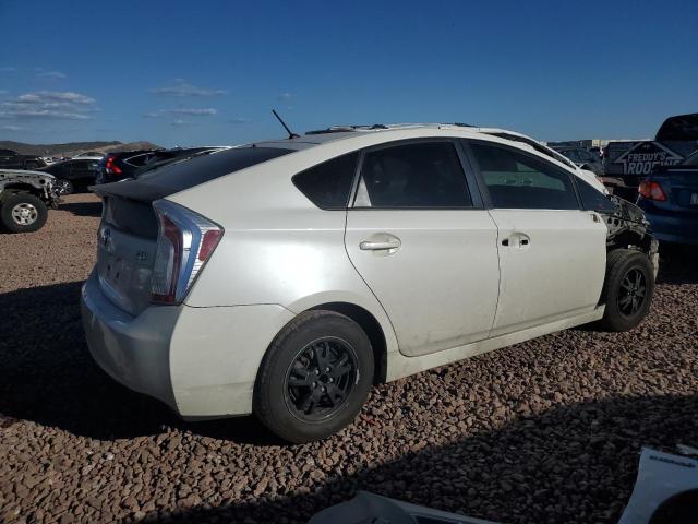 JTDKN3DU0C5391442 - 2012 TOYOTA PRIUS WHITE photo 3