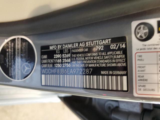 WDDHF8JB6EA972287 - 2014 MERCEDES-BENZ E 350 4MATIC SILVER photo 12