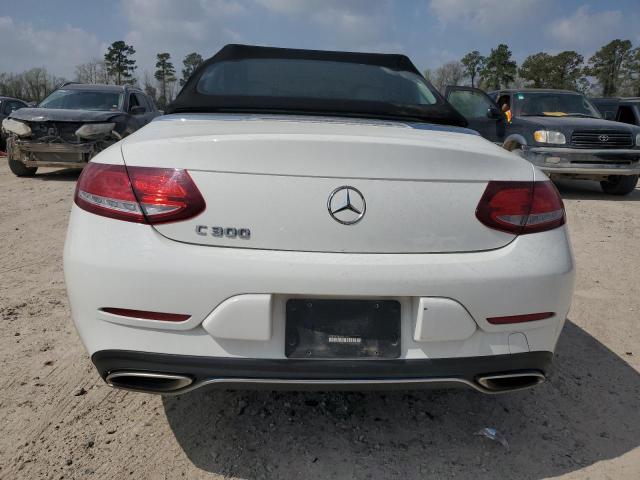 WDDWK4JB4HF422976 - 2017 MERCEDES-BENZ C 300 WHITE photo 6