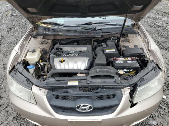 5NPET46C58H324520 - 2008 HYUNDAI SONATA GLS GOLD photo 11