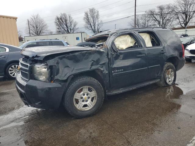 1GNFK13028R275387 - 2008 CHEVROLET TAHOE K1500 BLACK photo 1