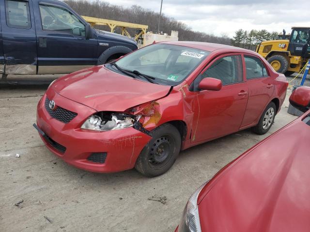 2T1BU4EE1AC456069 - 2010 TOYOTA COROLLA BASE RED photo 1