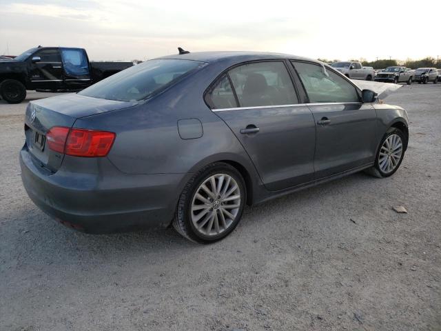 3VWLL7AJ3EM435133 - 2014 VOLKSWAGEN JETTA TDI GRAY photo 3