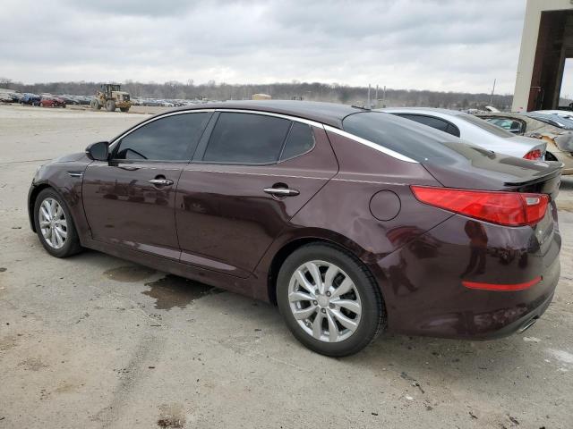 5XXGN4A71FG414169 - 2015 KIA OPTIMA EX MAROON photo 2