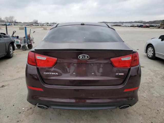 5XXGN4A71FG414169 - 2015 KIA OPTIMA EX MAROON photo 6