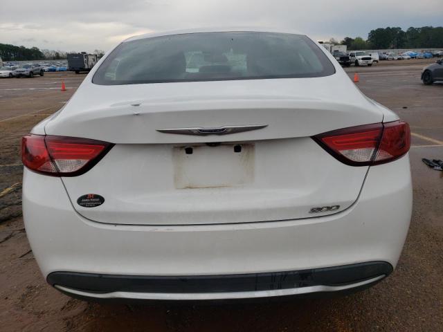 1C3CCCAB6FN684168 - 2015 CHRYSLER 200 LIMITED WHITE photo 6