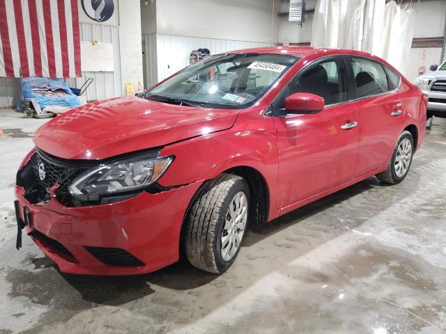 3N1AB7APXGY329262 - 2016 NISSAN SENTRA S RED photo 1