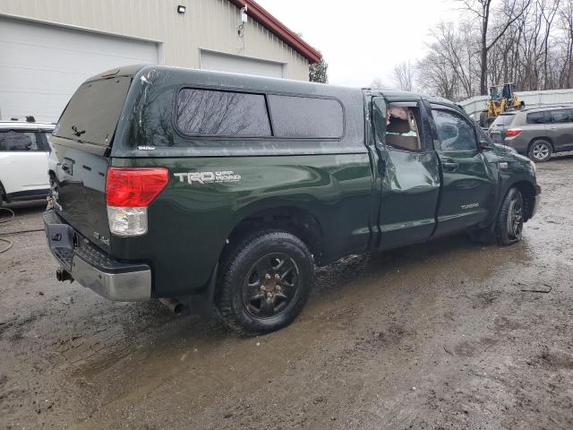 5TFUW5F12AX119285 - 2010 TOYOTA TUNDRA DOUBLE CAB SR5 GREEN photo 3