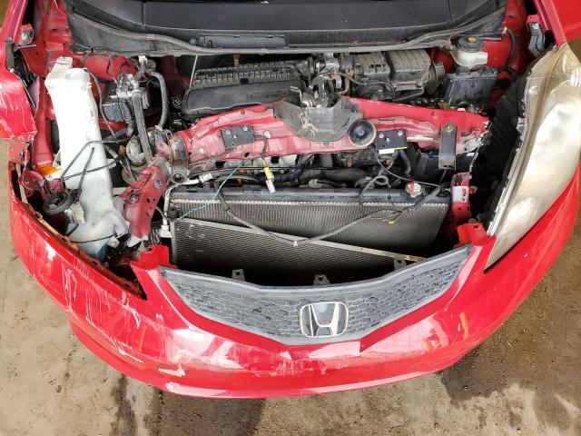 JHMGE88469C005364 - 2009 HONDA FIT SPORT RED photo 11