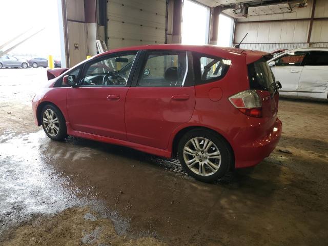 JHMGE88469C005364 - 2009 HONDA FIT SPORT RED photo 2