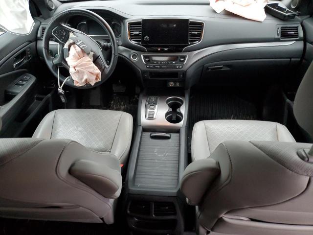 5FNYF7H5XKB010761 - 2019 HONDA PASSPORT EXL BLUE photo 8