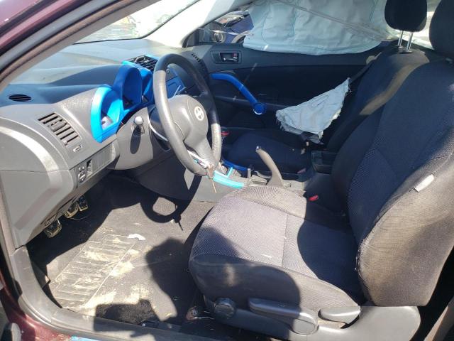 JTKDE167750031856 - 2005 TOYOTA SCION TC მუქწითელი ფოტო 10
