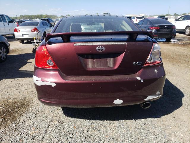 JTKDE167750031856 - 2005 TOYOTA SCION TC მუქწითელი ფოტო 6