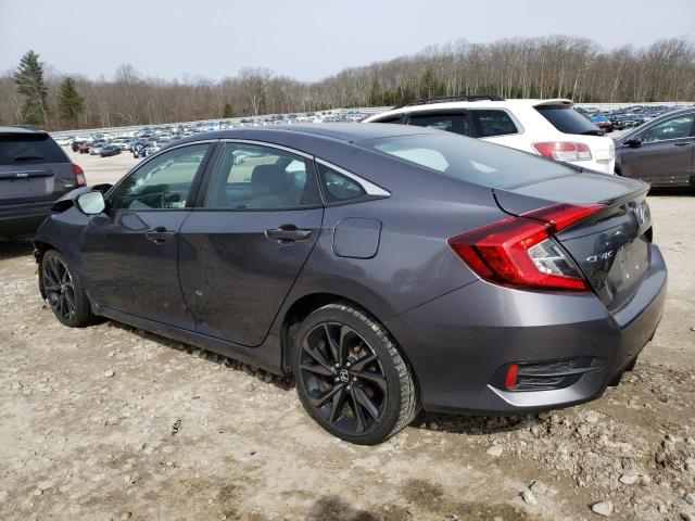 2HGFC2F8XLH558658 - 2020 HONDA CIVIC SPORT GRAY photo 2