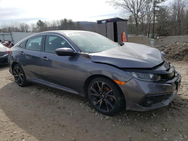 2HGFC2F8XLH558658 - 2020 HONDA CIVIC SPORT GRAY photo 4