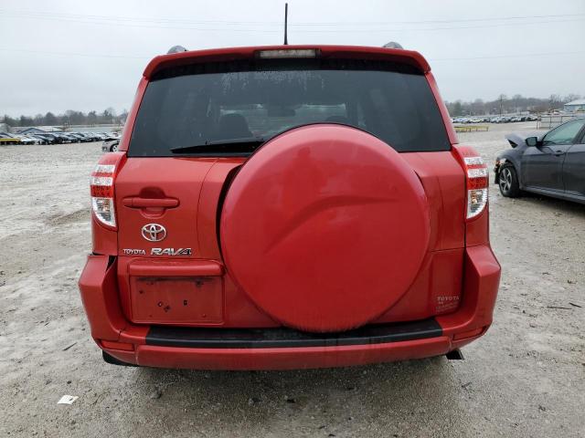 2T3ZF4DV1AW052267 - 2010 TOYOTA RAV4 RED photo 6