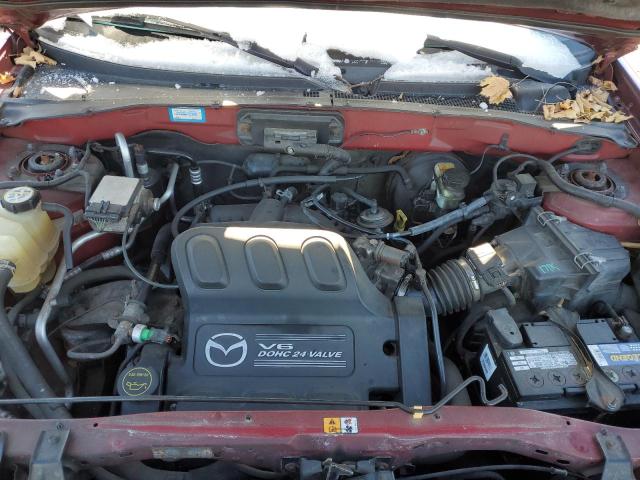 4F2CZ96164KM30780 - 2004 MAZDA TRIBUTE ES RED photo 12