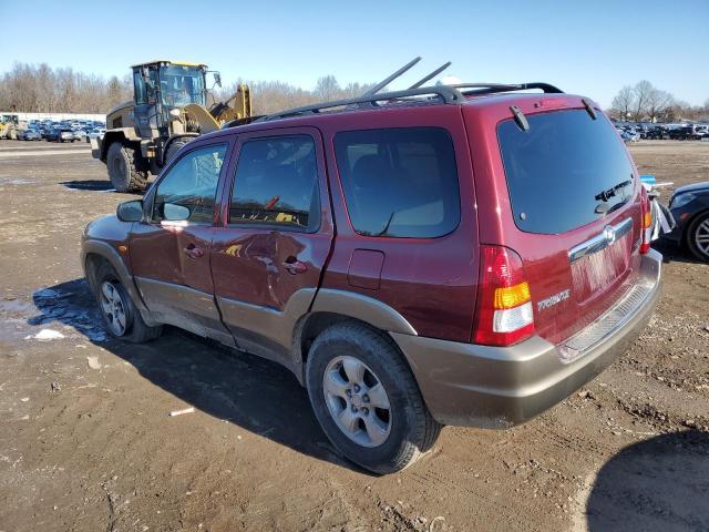 4F2CZ96164KM30780 - 2004 MAZDA TRIBUTE ES RED photo 2