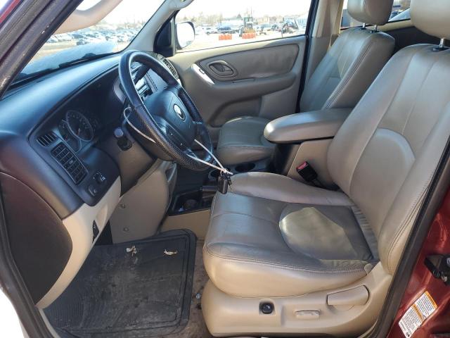 4F2CZ96164KM30780 - 2004 MAZDA TRIBUTE ES RED photo 7