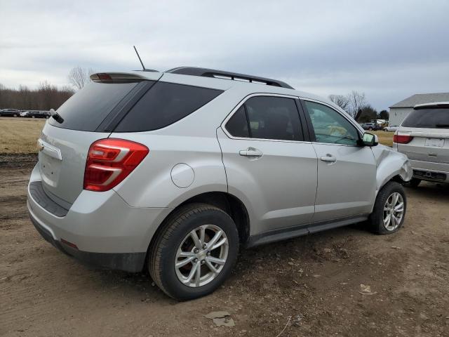 2GNALCEKXH1560901 - 2017 CHEVROLET EQUINOX LT SILVER photo 3