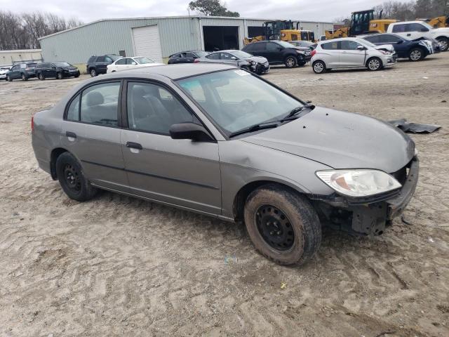 2HGES16335H552877 - 2005 HONDA CIVIC DX VP Boz foto 4