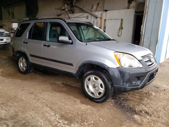 JHLRD68525C008995 - 2005 HONDA CR-V LX SILVER photo 4