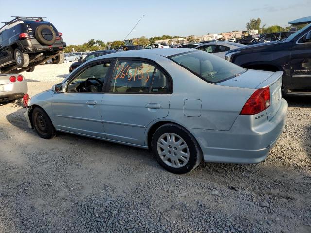 JHMES95684S000628 - 2004 HONDA CIVIC HYBRID SILVER photo 2