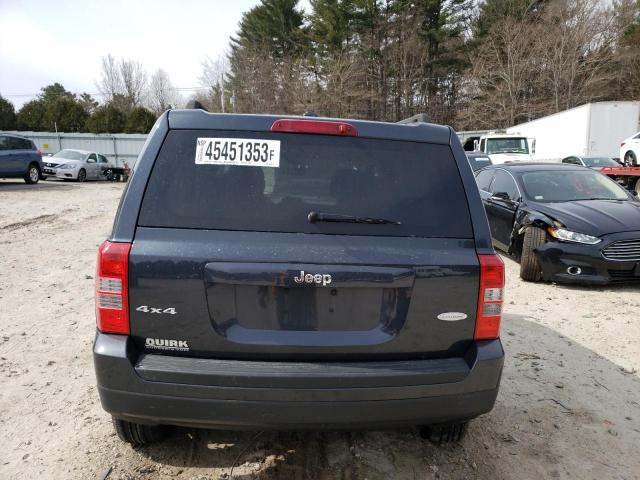 1C4NJRFB0ED641598 - 2014 JEEP PATRIOT LATITUDE GRAY photo 6