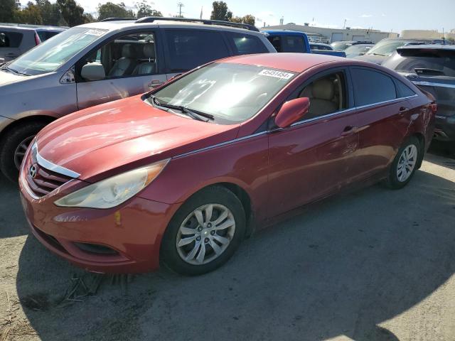 5NPEB4AC8BH098605 - 2011 HYUNDAI SONATA GLS RED photo 1