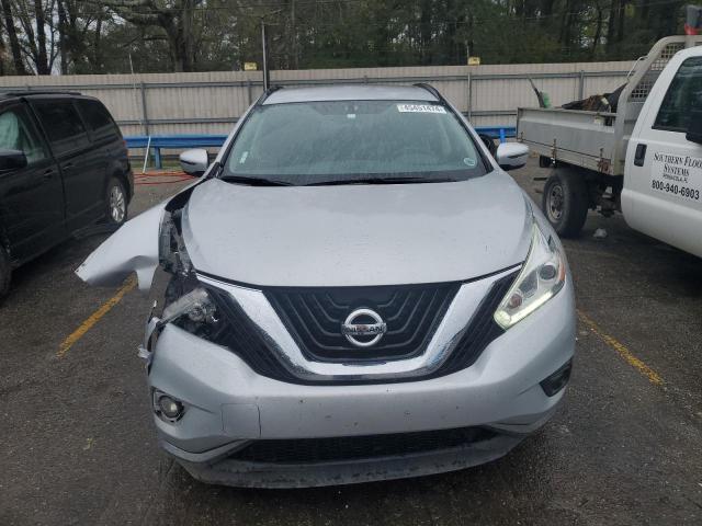 5N1AZ2MG7HN116805 - 2017 NISSAN MURANO S SILVER photo 5