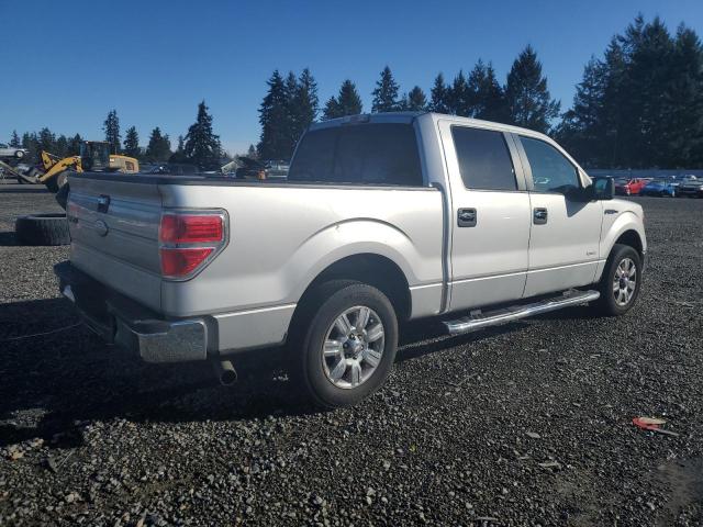 1FTFW1CT4BFB80474 - 2011 FORD F150 SUPERCREW SILVER photo 3