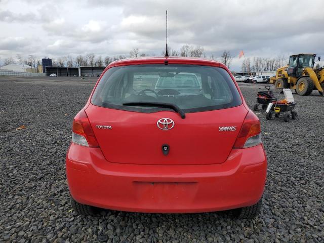 JTDKT4K39B5333480 - 2011 TOYOTA YARIS RED photo 6